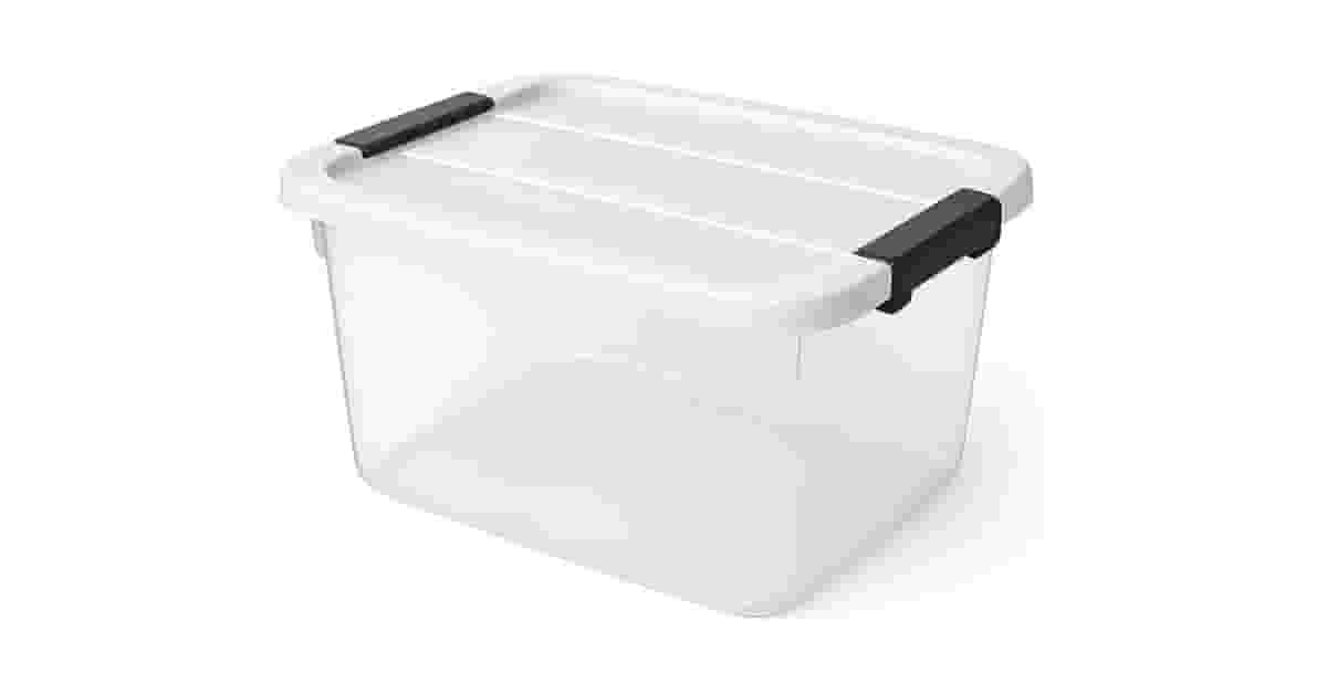 Caixas Organizadoras Transparentes Para Ver O Conteúdo: 10 Modelos