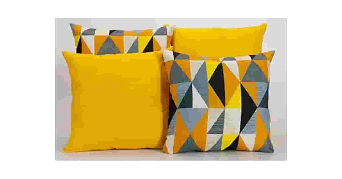 Capas de almofada com estampa geométrica reviews: Guia com 10