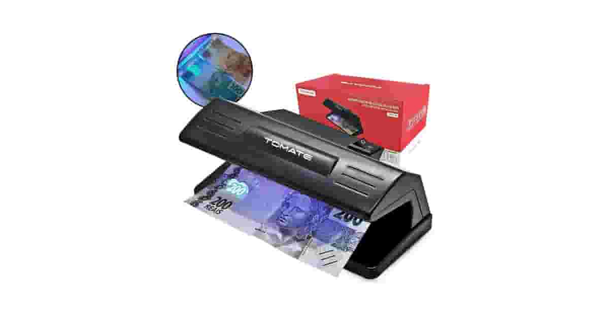 Detectores de nota falsa reviews: Caneta ou Luz UV?