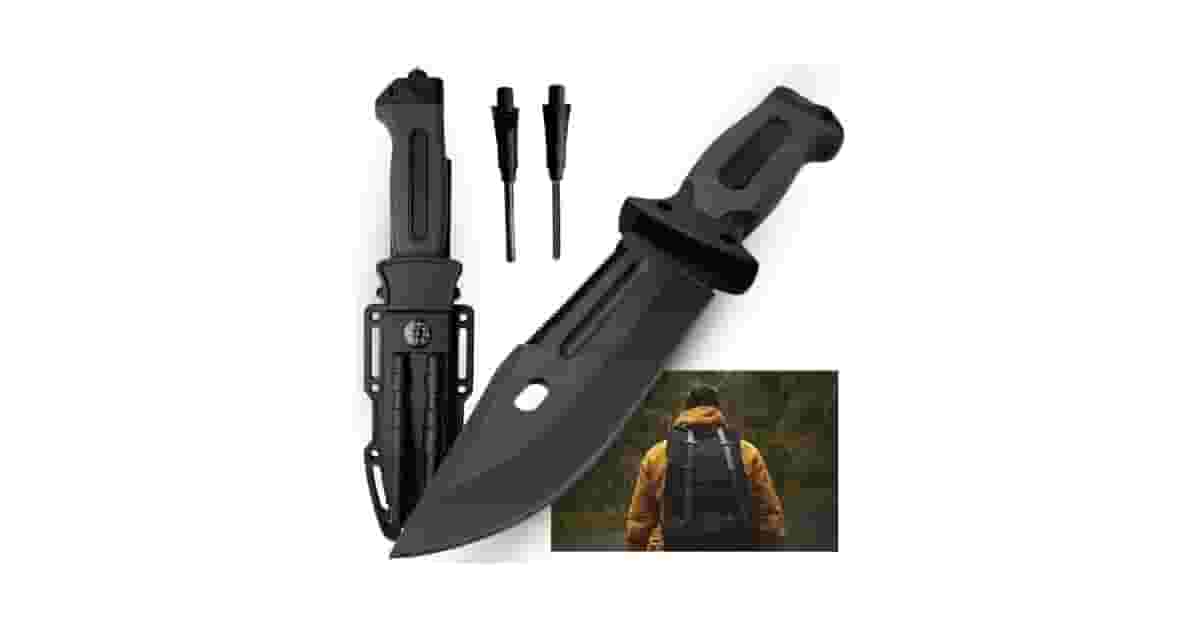 Facas de Sobrevivência com Pederneira e Apito Reviews