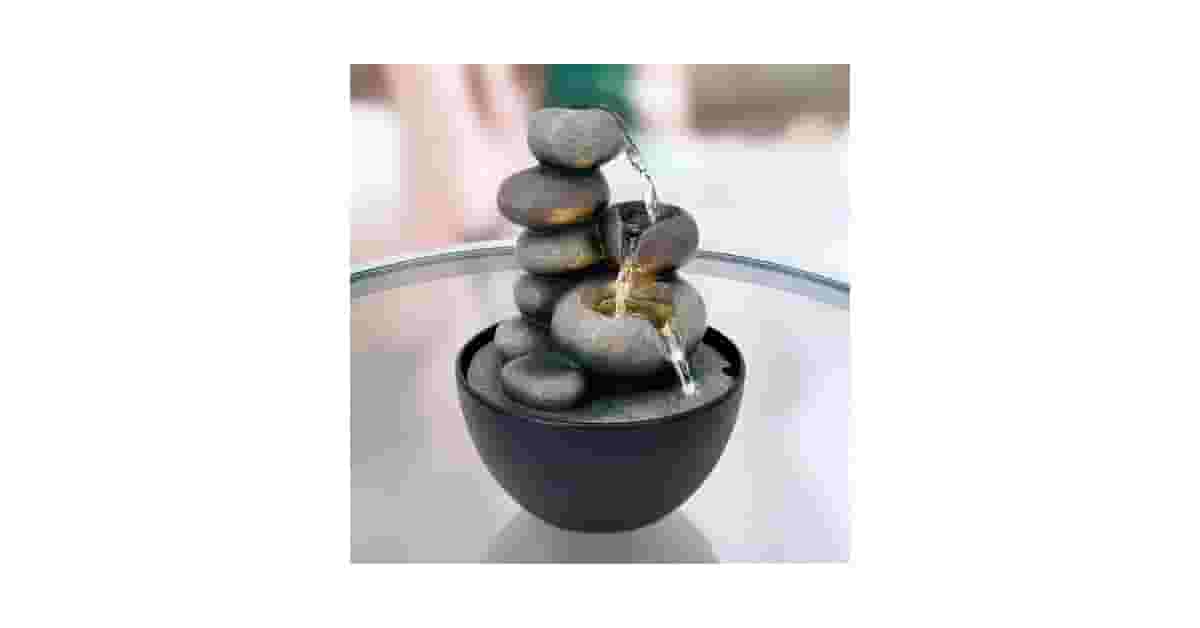 Fontes de Água Decorativas para Interiores Reviews: Guia Zen com 10 Opções