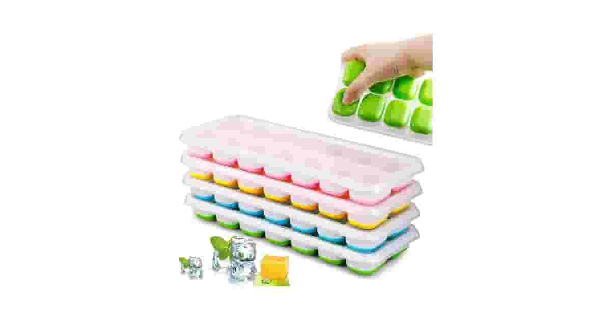 Formas de Gelo de Silicone Com Tampa Reviews: Guia Das 10 Melhores