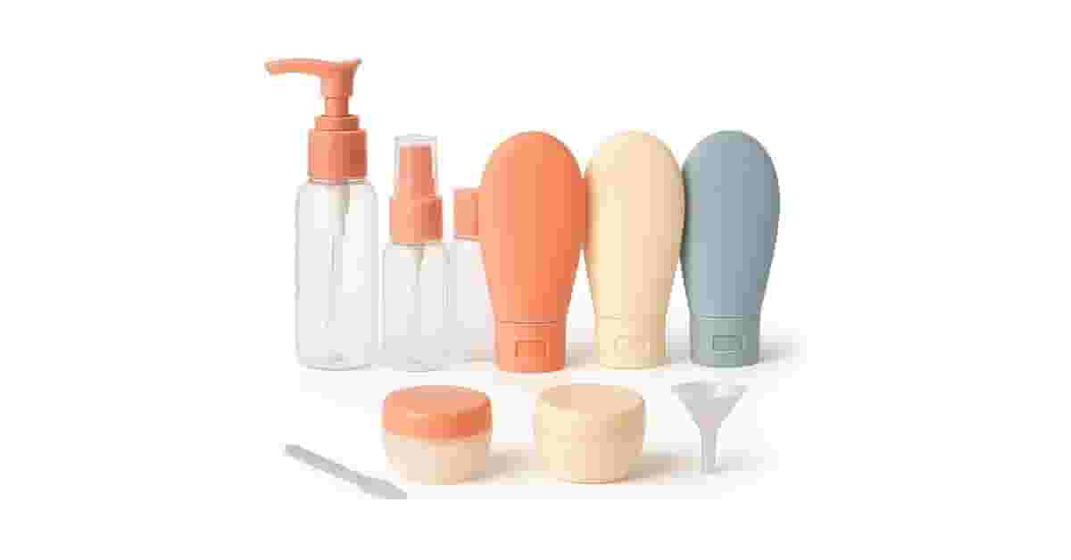 Kits de Frascos Para Viagem Reviews: Opções Antivazamento