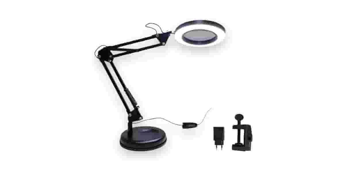 Lupas com iluminação para leitura reviews: Mesa ou Cabeça?