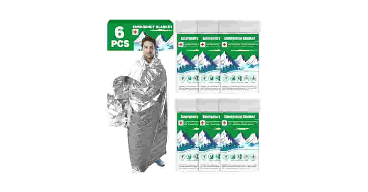 Mantas Térmicas de Emergência (Cobertores Espaciais) Reviews: Qual Protege Mais?