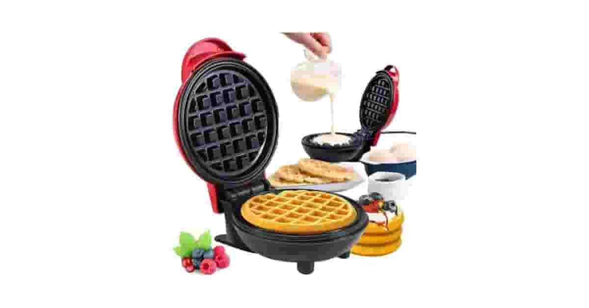 Máquinas de Waffle Que Assam Por Igual e Não Grudam Reviews