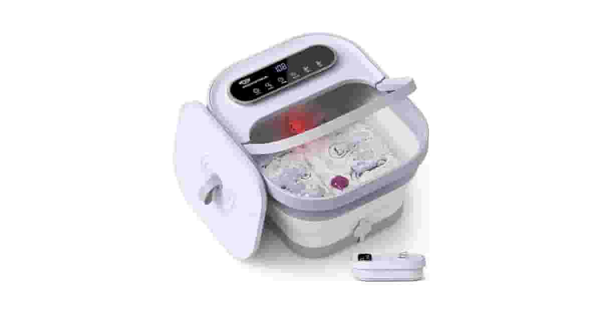 Massageadores de Pés Com Aquecimento e Bolhas Reviews: 9 Modelos Top