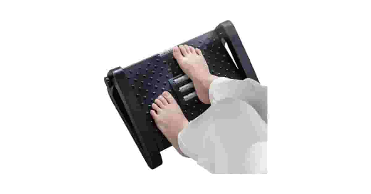 Melhor Apoio Ergonômico para Pés: Conforto e Suporte Ajustável