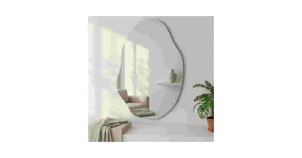 Melhor Espelho: Design Orgânico e Moderno para Valorizar Seu Ambiente
