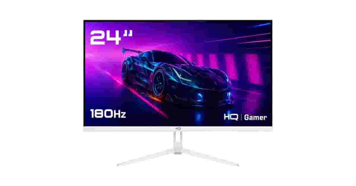Melhor Monitor Gamer Branco: 240Hz e 1ms para Jogos Imersivos!
