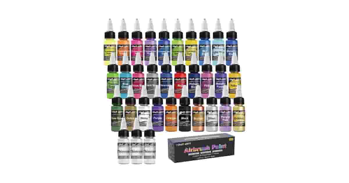 Melhor Tinta para Aerógrafo: Guia Completo e Kits Essenciais