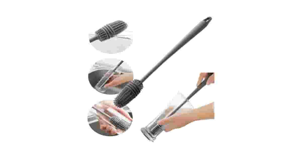 Melhores escovas para lavar garrafa: Silicone ou Nylon?