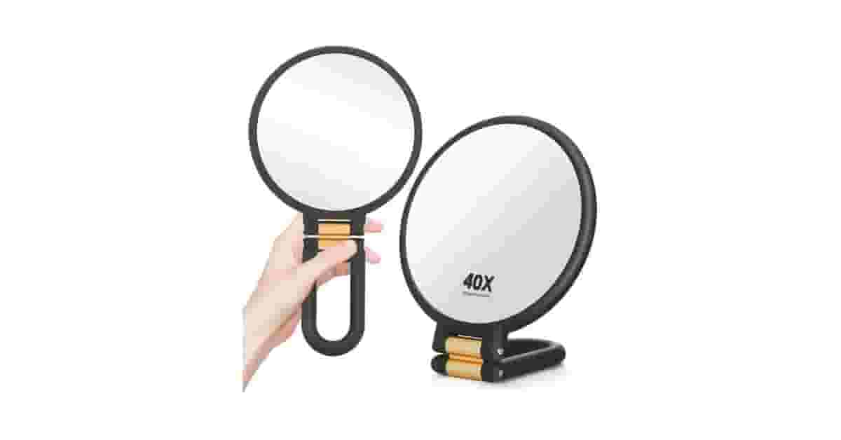 Melhores espelhos de aumento para fazer sobrancelha: Guia de Precisão