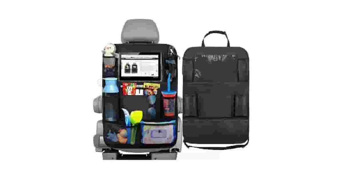 Melhores organizadores de banco de carro para Viagem