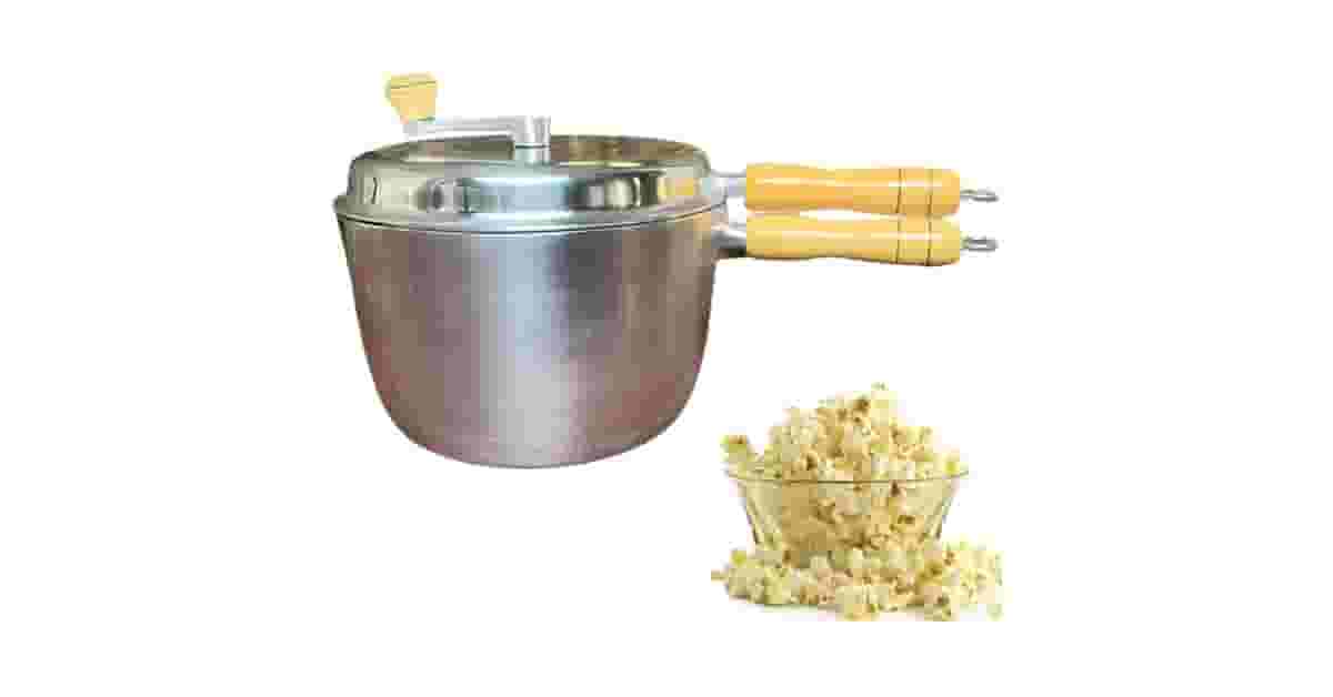 Melhores panelas de pipoca para fogão: 10 Modelos