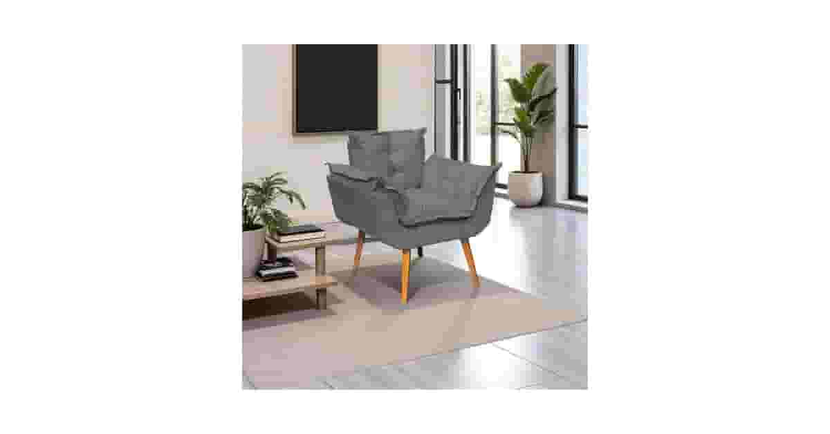 Melhores poltronas decorativas para canto de sala: Qual a Mais Confortável?