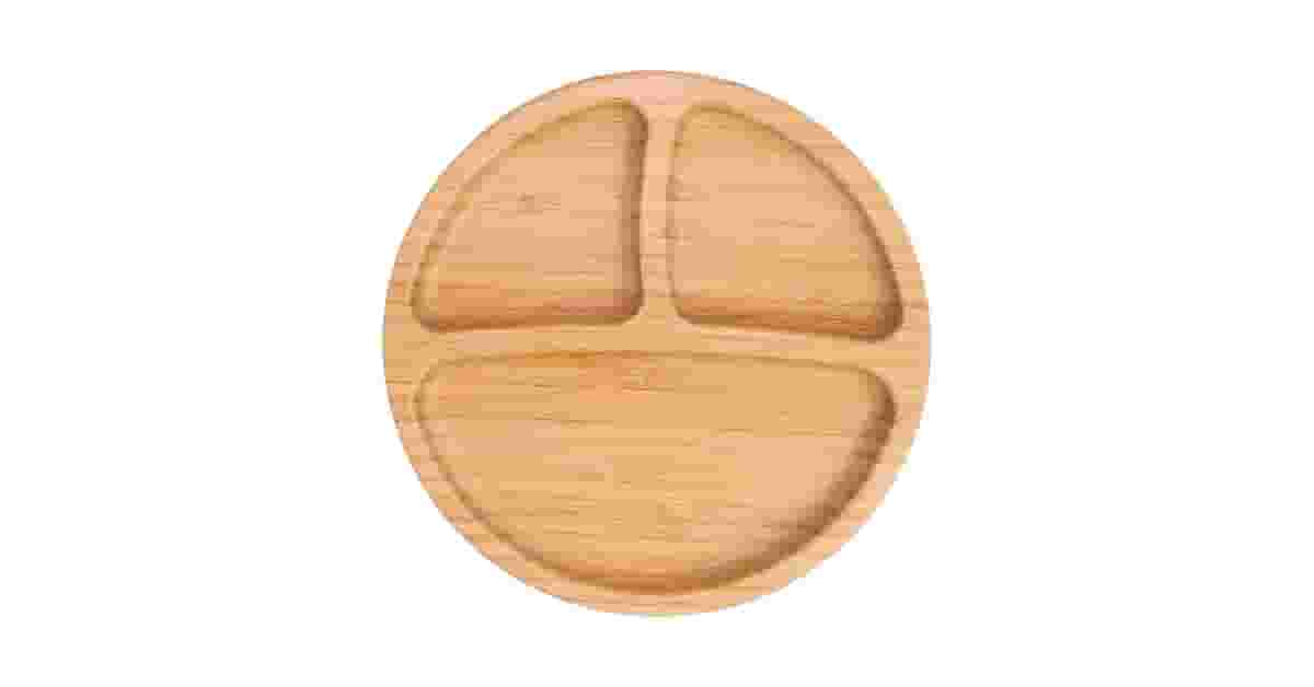 Melhores Pratos de Bambu para Bebê com Ventosa