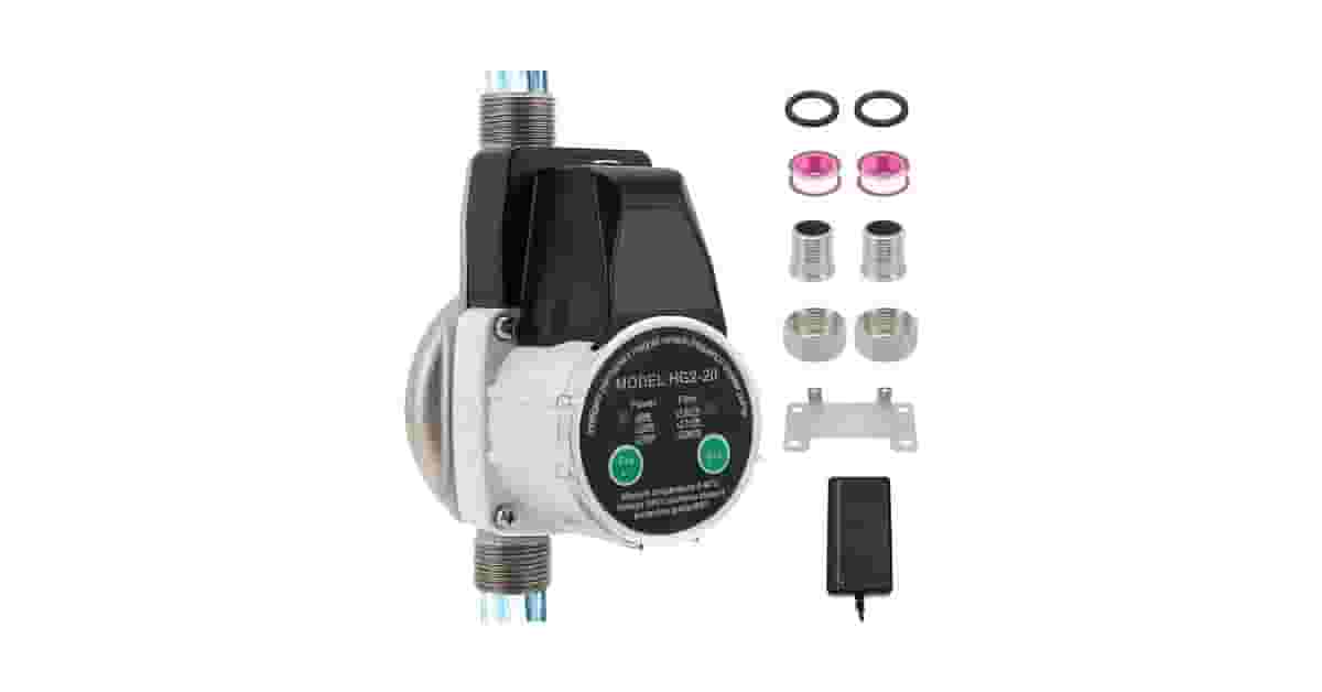 Melhores pressurizadores de água: Potência Máxima