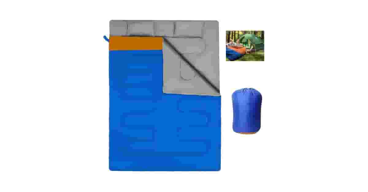 Melhores sacos de dormir duplos para casal: Top 7 Modelos