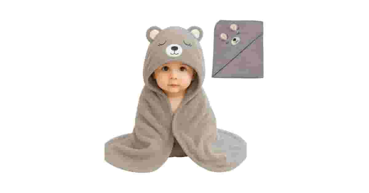 Melhores toalhas de banho para recém nascido: Top 10 Macias