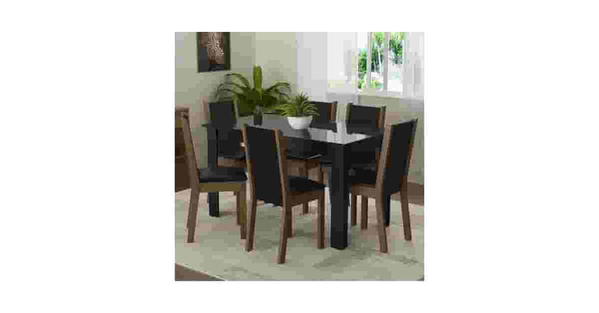 Mesas de Jantar de Vidro com 6 Cadeiras Reviews: Qual a Melhor?