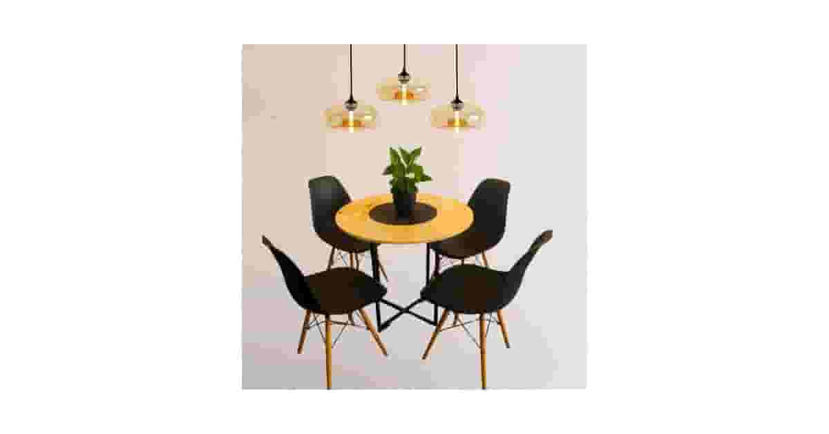 Mesas De Jantar Redondas Para 4 Pessoas Reviews: Qual A Melhor?