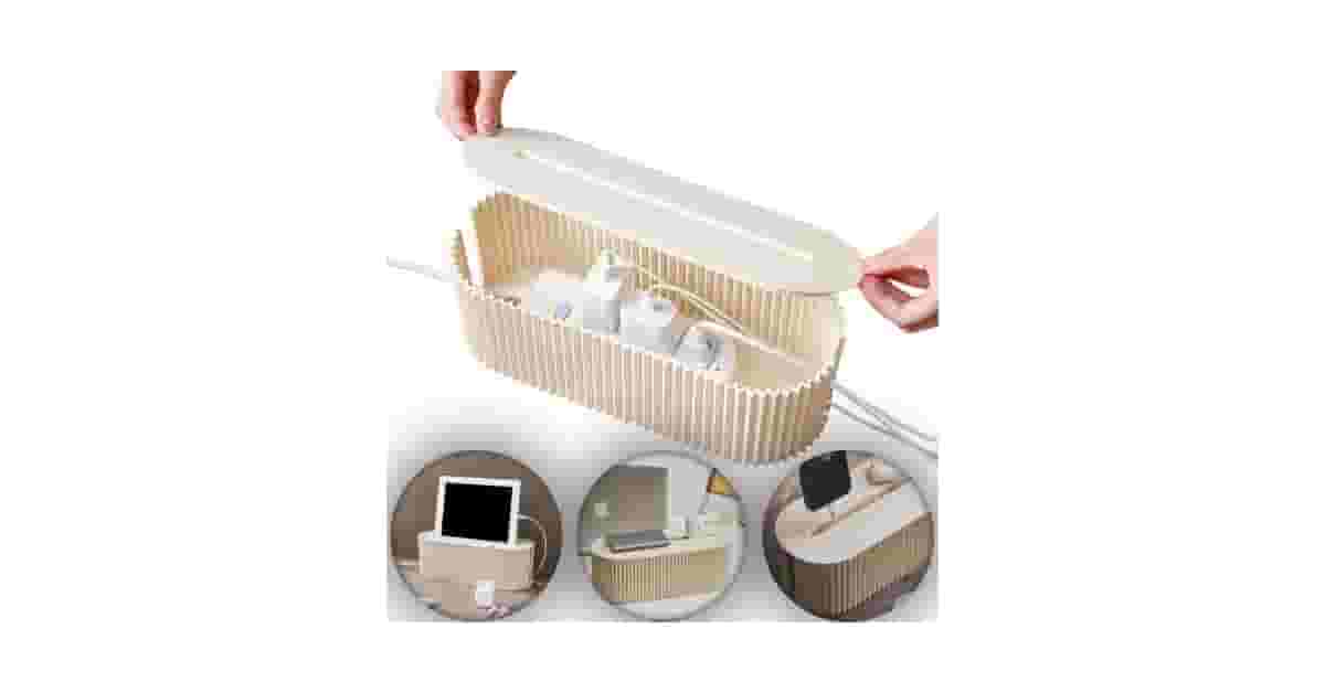 Organizadores de Cabos Para Debaixo da Mesa de Trabalho Reviews: Setup Limpo Sem Furos!
