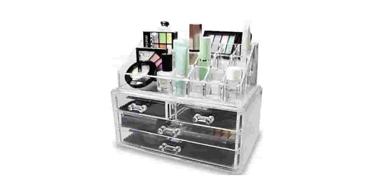 Organizadores de Maquiagem de Acrílico com Gavetas Reviews: Top 10