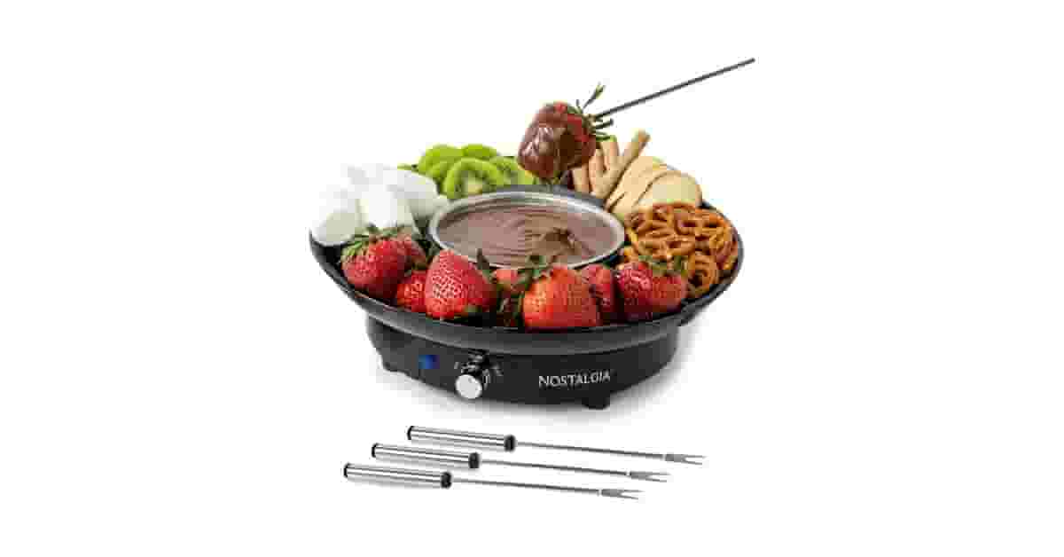 Panelas de Fondue Elétricas Para Queijo e Chocolate Reviews: Qual a Melhor Capacidade?