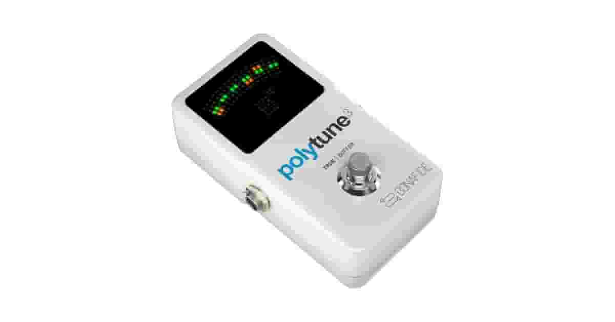 Pedais de Afinador Polifônico Reviews: Análise TC