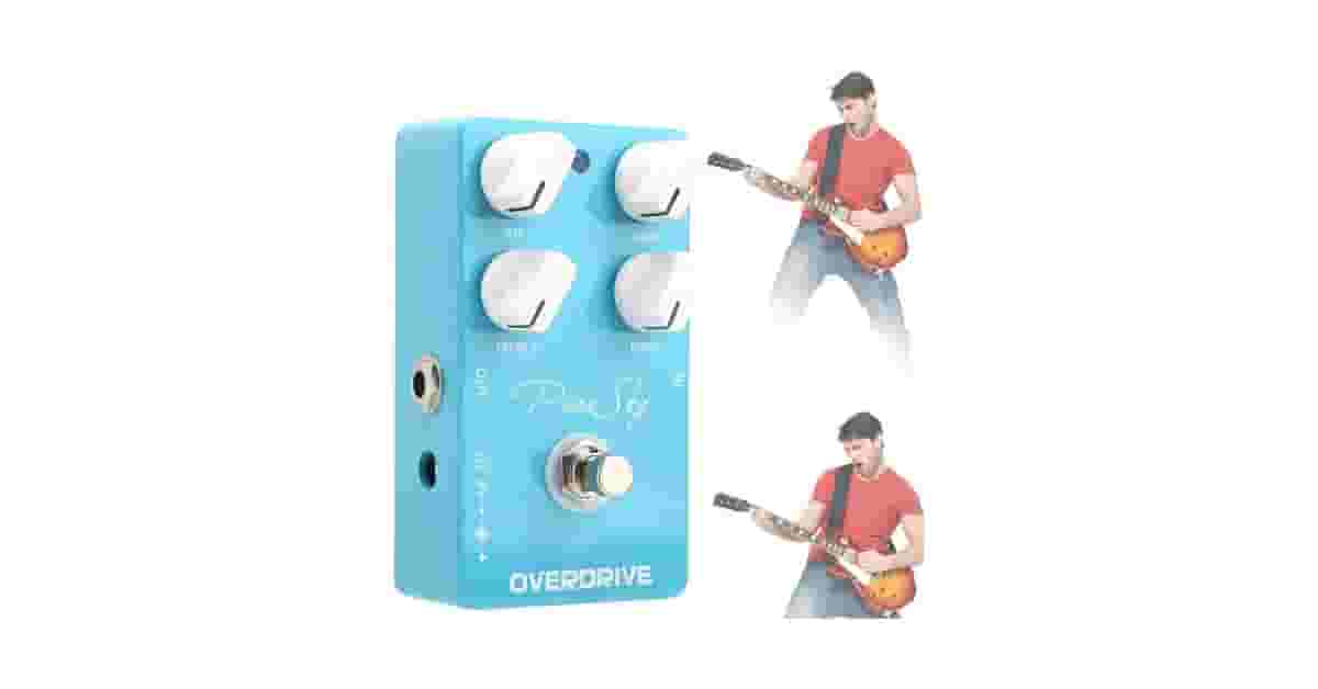 Pedais de Overdrive Para Guitarra Reviews: Ache Seu Timbre!