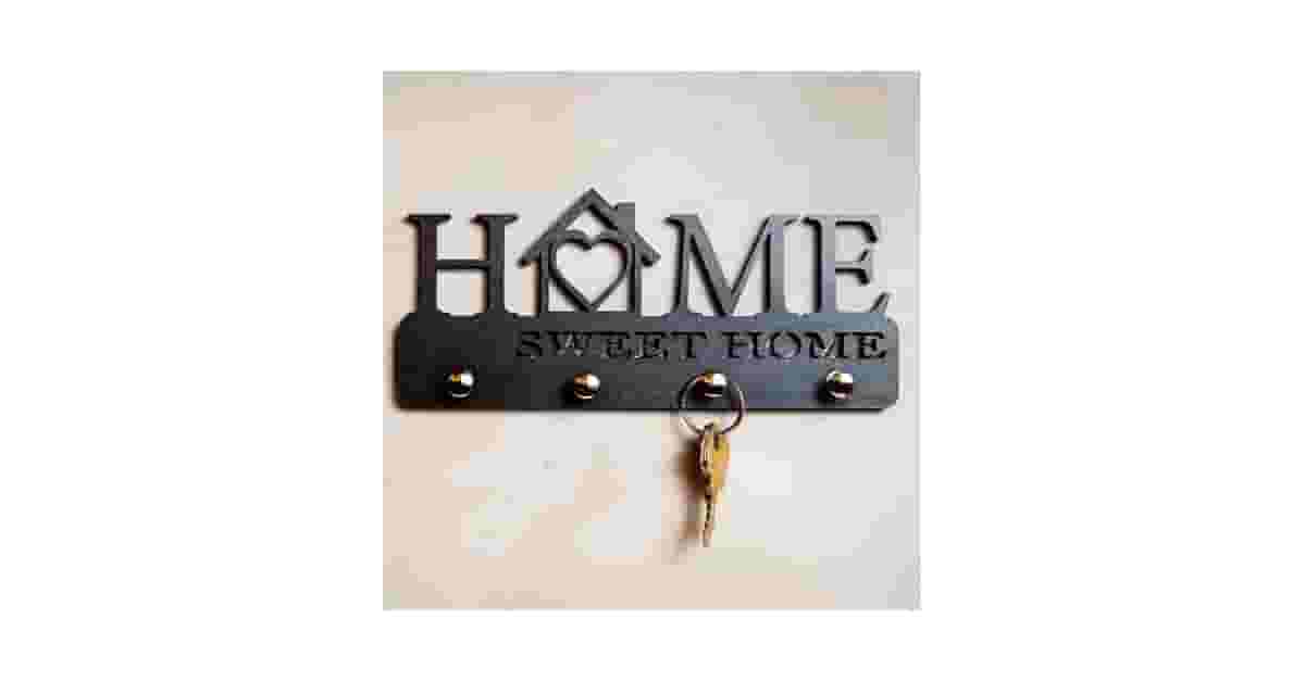 Porta Chaves De Parede Com Design Criativo Reviews: 8 Modelos Únicos