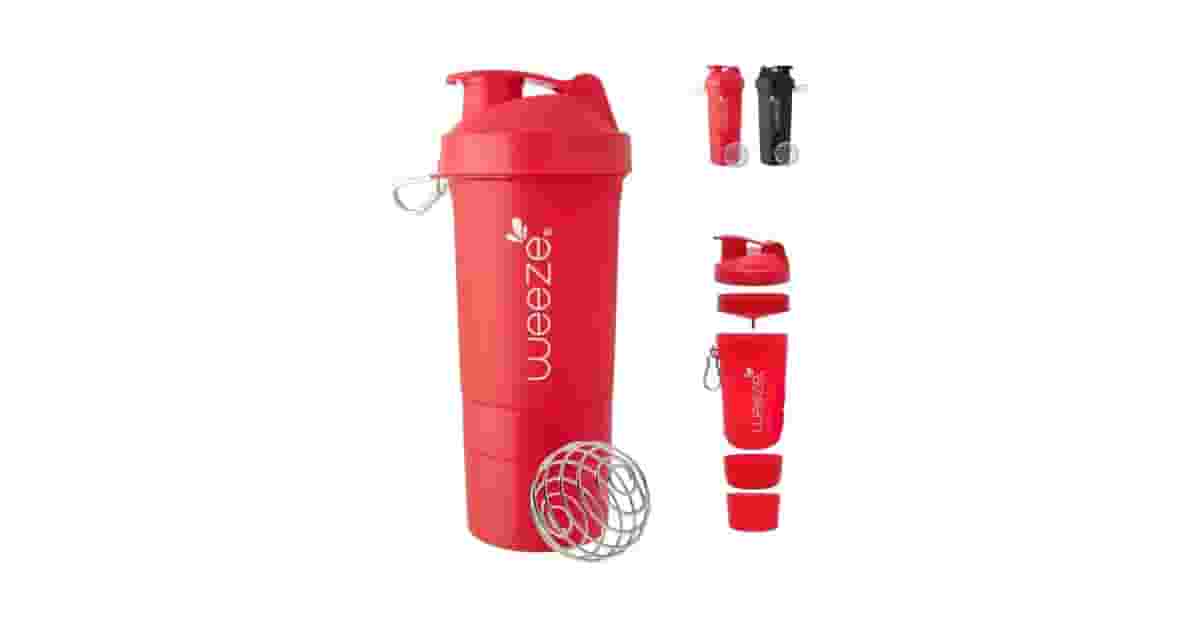 Shakeiras Com Compartimento Para Suplementos Reviews: Análise