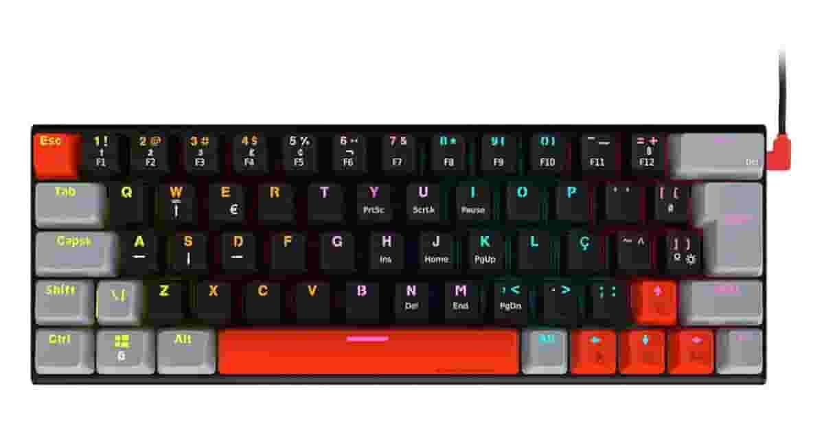 Teclados Mecânicos 60% Para Setup Gamer Reviews?