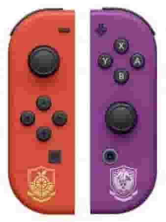 Controle Joystick Sem Fio Compativel com N Switch (l)/(r) Sem a Alça. (Vermelho e Roxo)