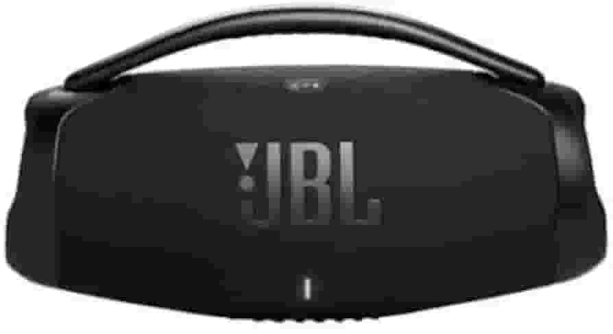 Boombox 3, Caixa de Som Portátil, Preta, À Prova D'água