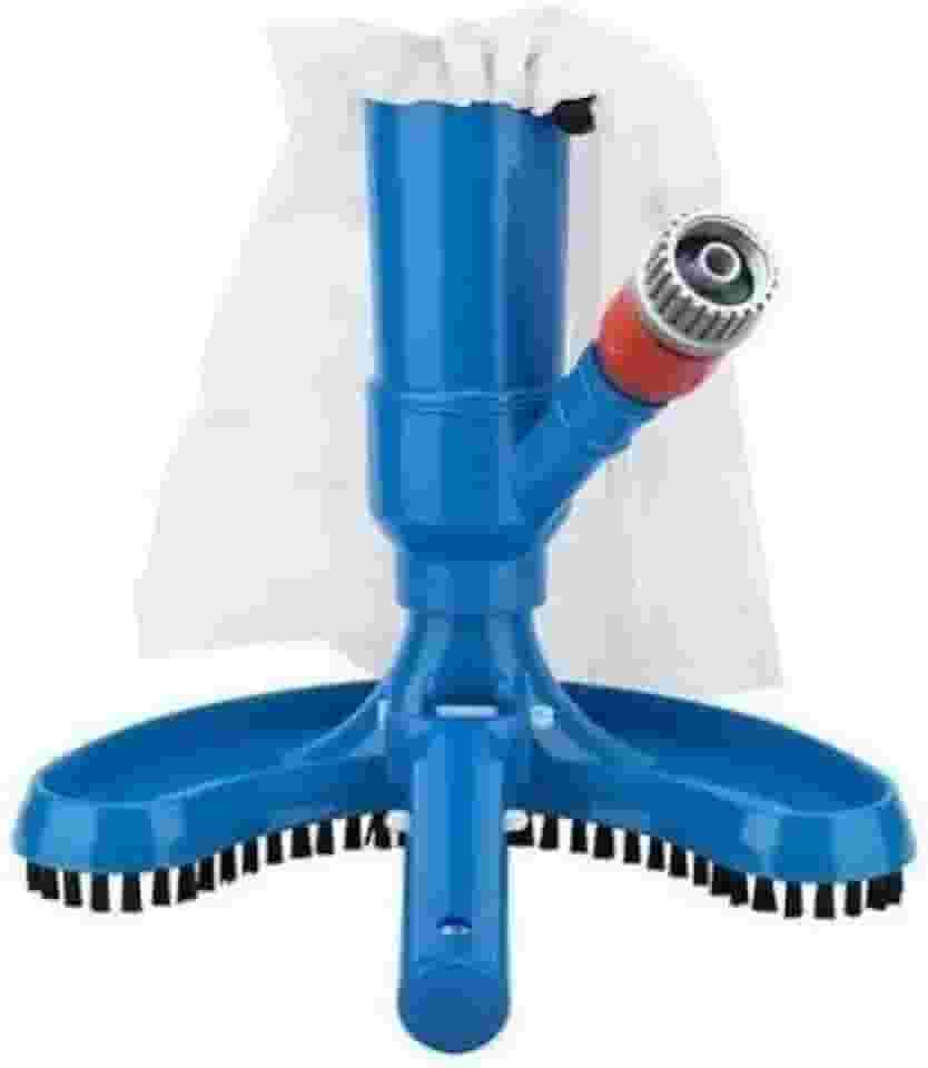 Aspirador de Piscina a Vácuo Portátil com Escova | Jet Clean | Ideal para Limpeza Rápida e Eco-friendly | Aspiração a Vácuo | Sustentável e Eficiente