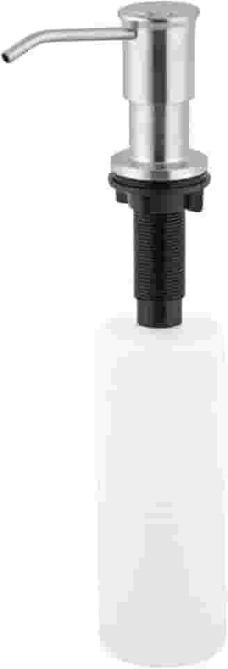 Dosador e Dispenser de Detergente Líquido INOX 304 Premium ESCOVADO Modelo Americano de Pia Embutir 500m - Westing