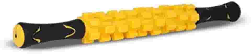 Bastão de Massagem para Liberação Miofascial, Ortho Pauher, Amarelo, Único