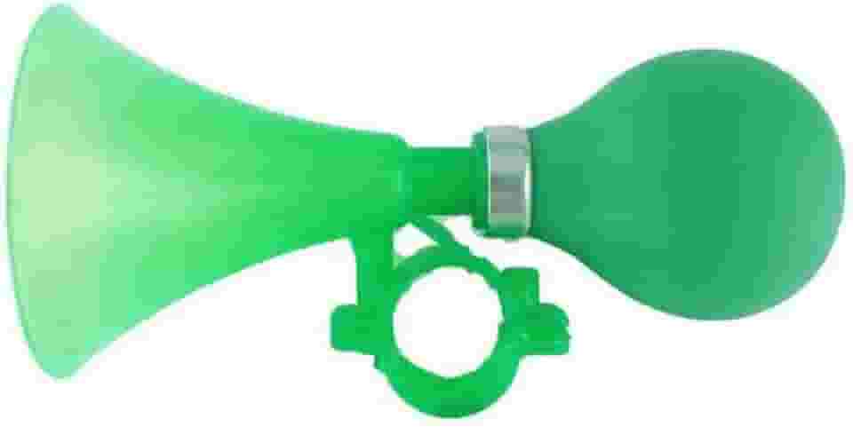 Buzina de ar para bicicleta infantil, 1 peça, anel de alarme colorido para crianças, meninos, meninas, guidão de plástico, sino, scooter, acessórios de bicicleta