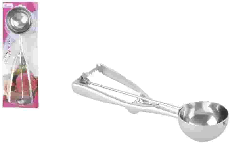 COLHER P/SORVETE EM ACO INOX 23CM - CM48