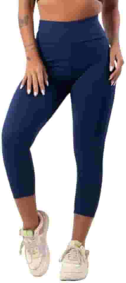 Calça Corsário Legging Suplex Academia Fitness