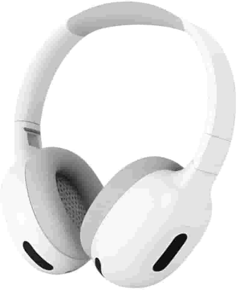 Fone de Ouvido Headset Bluetooth Sem Fio com Microfone para Computador Celular e Videochamadas Branco
