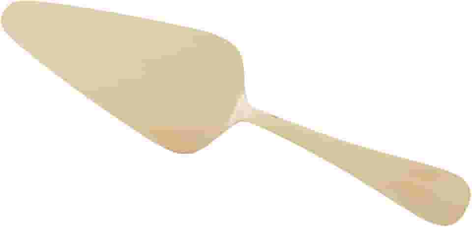 LYOR - Espátula de Aço Inox para Bolo Positano Dourada 25cm- Lyor