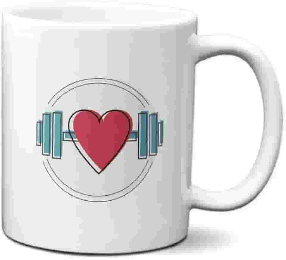 Caneca I Love Academia Presente Amo Musculação Gym Maromba