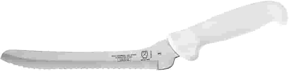 Mercer Culinary Faca de pão Ultimate White, 20 cm Offset