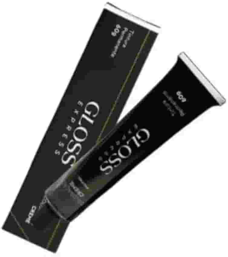 Gloss Express - Tintura Permanente Para Cabelos Brancos Tom Sem Tom