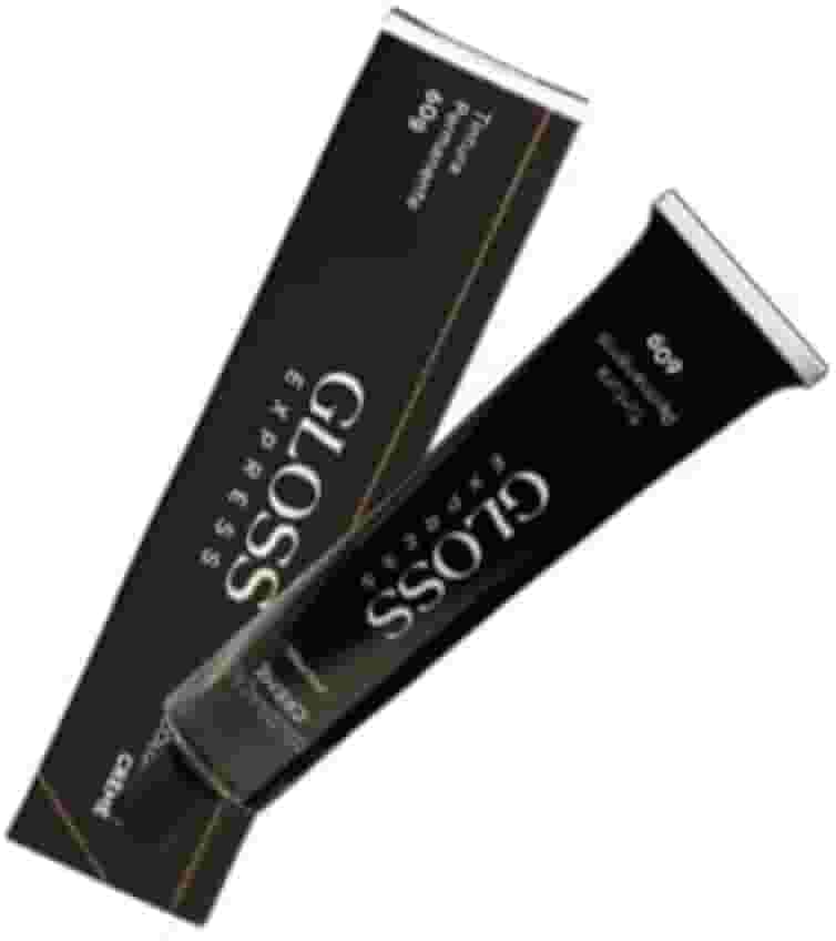 Gloss Express - Tintura Permanente Para Cabelos Brancos Tom Sem Tom