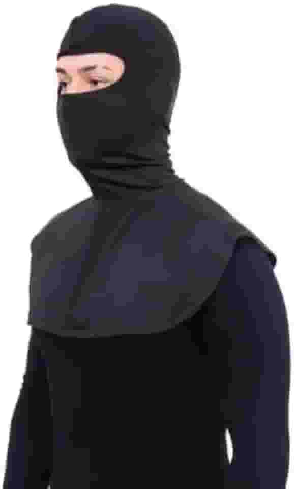 Balaclava Modelo Pescador Com Proteção Solar Fator Uv50 Touca Ninja Em Tecido Suplex