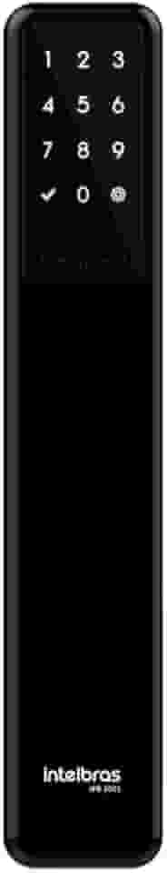Fechadura Smart de Embutir sem Maçaneta IFR 3001 Preto Intelbras